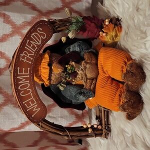 Welcome Friends Floor Sign